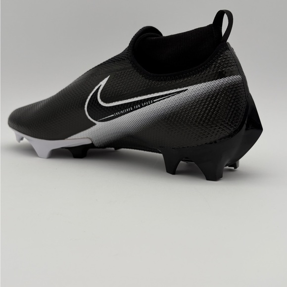 NWOT Men's Size 12 Black And White Nike Vapor Edge Pro 360 WD Football Cleats - Picture 6 of 14